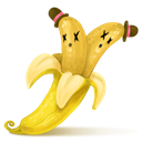 bananatwins Black icon