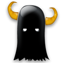 monster, Cartoon Black icon