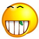 Avatar, Face, Big, happy, smile, Emoticon, Emotion, emoticom Yellow icon