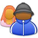 Account, person, people, Human, Avatar, urban, head, profile, user, Msn Black icon