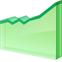 increase, line, graph, chart PaleGreen icon