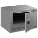 strong, Box, coin, robbed Gray icon