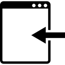 Entering, technology, Enter, Data, Technological, digital, electronic, Computer, interface Black icon