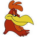 foghorn, leghorn Black icon