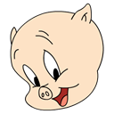 porky, posing Bisque icon