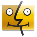 ralph, Finder, simpson Black icon