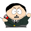 cartman, hitler Black icon