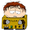 awesom, exhausted, cartman DarkGoldenrod icon