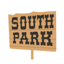 south, Park DarkSalmon icon