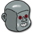 robot, rambunctious Gray icon