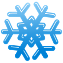 Snow, Flake DodgerBlue icon