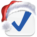 bookmark, tick, media, xmas, christmas, Social, mark, tadalist, Check WhiteSmoke icon