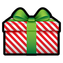 gift, present Black icon