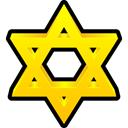 Favourite, star, bookmark Gold icon