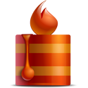 Candle Firebrick icon