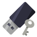 drive, Key, Pen DarkSlateGray icon