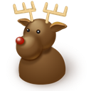 reindeer SaddleBrown icon