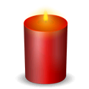 Candle Black icon