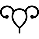 system, internal, Reporductive, Uterus, Feminine, organ, Fallopian Tube, Female, Organs, people Black icon