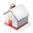 homepage, Home, christmas, xmas, house, Building Black icon