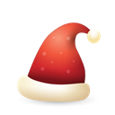 hat, xmas, christmas Black icon