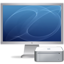 mac, monitor, cinema, Computer, Display, screen, mini SteelBlue icon