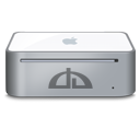 mac, Deviantart, mini DarkGray icon