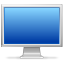 Display, monitor, Computer, screen SteelBlue icon