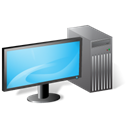 Workstation, Vista Black icon