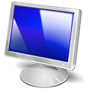 Display, screen, Computer, monitor Black icon