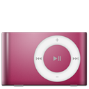 shuffle, red, ipod Black icon