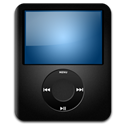 Black, ipod, nano Black icon