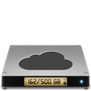 mobileme, Folder Black icon