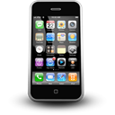 mobile phone, Cell phone, smartphone, Iphone Black icon