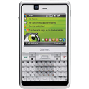 Cell phone, smartphone, gsmart, gigabyte, Gigabyte gsmart q60, mobile phone, smart phone, Handheld Black icon