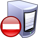 delete, remove, Computer, Del, Server Lavender icon