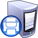 Computer, Print, Server, printer Lavender icon