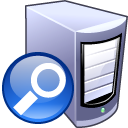 seek, Find, Server, search, Computer Lavender icon