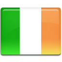 Ireland, flag SandyBrown icon