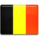 Belgium, flag Yellow icon