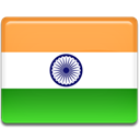 flag, India SandyBrown icon