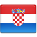 Croatian, flag Crimson icon