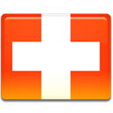 switzerlandflag OrangeRed icon