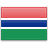 Gambia, flag, Country SeaGreen icon
