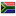 Afriica, south, Country, flag Black icon
