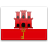 Country, Gibraltar, flag Red icon