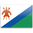 Country, Lesotho, flag SeaGreen icon