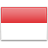 Country, Indonezia, flag IndianRed icon