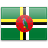 Country, Dominica, flag ForestGreen icon