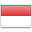flag, Indonesia, Country IndianRed icon